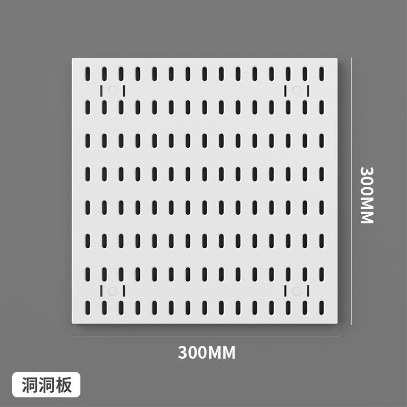 Girly Style Desktop Hole Board – Plastic DIY Storage Display Stand for Student Dormitory - Image 1